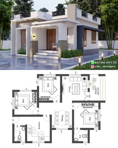 820sqft 3bhk home
 #1000SqftHouse  #800sqfthome  #3BHKHouse  #KeralaStyleHouse  #ContemporaryHouse  #budgethomes  #planand3ddesign  #3delevationhome  #900sqft