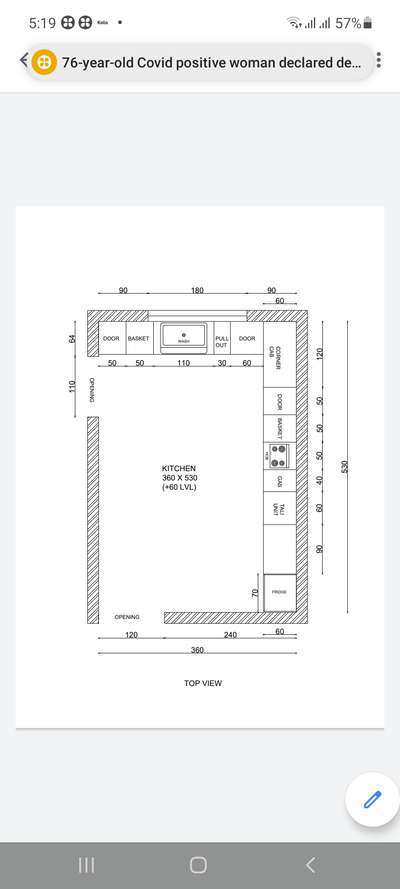 #kitchen 2D #design model