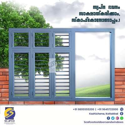 Gi 16 Guage 120 GSM Galvano Steel Doors and Windows manufacturing, Edarikode Near Amup school plachimadu,