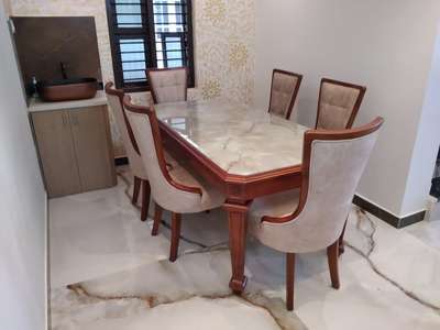 Marble top table available