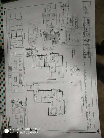 front 60ft facing north
FAR 0.75
Facing towards north depth from left is 100ft and from right hand side is 107 ft. 
as per municipal Corp 35ft to be left 10 ft on back ,RH and LH side
need 2/3 bhk each 2units