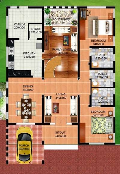 #1700 Sq.ft Plan
#2bhk plan
#Civil Engineer