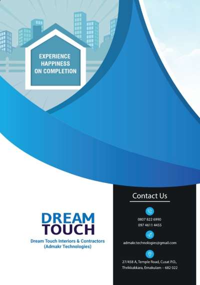 Dream Touch Constructions
#HouseConstruction #interiordesign  #WaterProofing #WallPainting