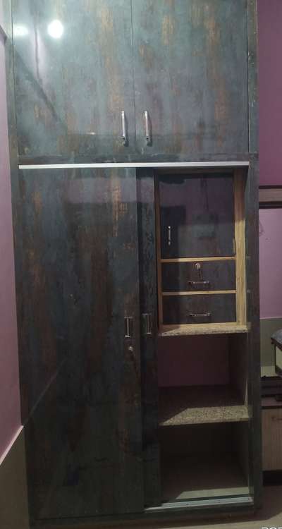 Sliding wardrobe 48"/72" and 48"/45" Open door
2 Drawer and 1 cabin
Price=24500 with material  #SlidingDoorWardrobe