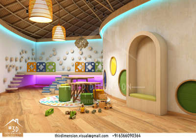 kidspay zone 3d render #kidsplay  #resort