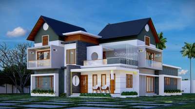 കേരള തനിമയോട് കൂടിയ Elevation design 😇😇