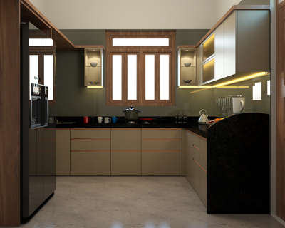 kitchen design
 #KitchenIdeas #LShapeKitchen #KitchenCabinet  #WoodenKitchen  #KitchenRenovation