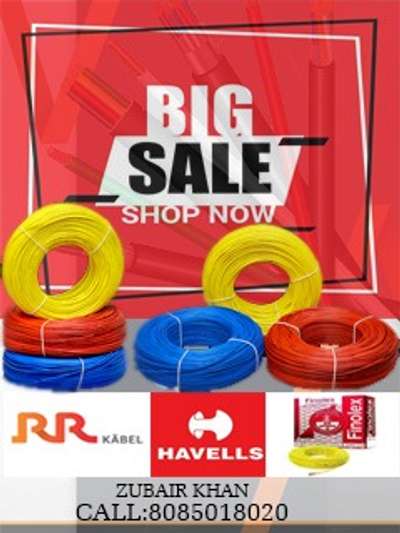 RR Finolex Polycab Anchor Havells 
 is  available