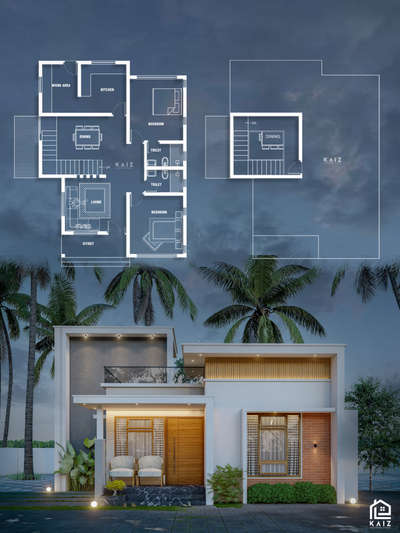 Ground floor : 1073 sqft
First floor :189 sqft