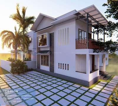 750 sqft ൽ രൂപകൽപന ചെയ്ത മനോഹരമായ വീട്. Budget : 10 - 15 Lakhs