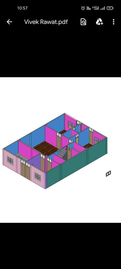 Room 3D Plan