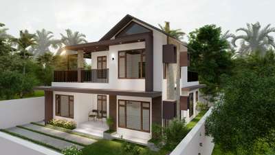 #trivandram #nedumangad #HouseConstruction #keralstylehomes