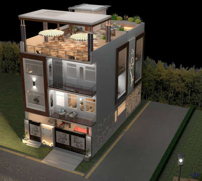 Exterior View.
.
.
Follow
.
.
plz contact me if ur requirement
.
.3d Exterior #3DPlans  #3d interior