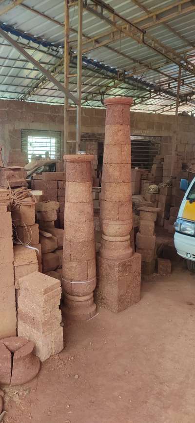 Laterite Pillars / Pillars
 #lateritepillars
 #pillars  #pillarart  #lateriteart
 #lateritestone  #redstonetemple  #redstonepillars
 #artworks  #arts  #naturalstones