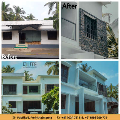 Client.   : Khasim
location: Perinthalmanna
#HouseRenovation  #budgetfriendly  #exterior_Work  #Architectural&Interior