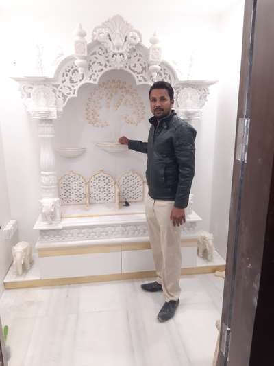 *home Temple*
Makrana sangemarmar marble tempal