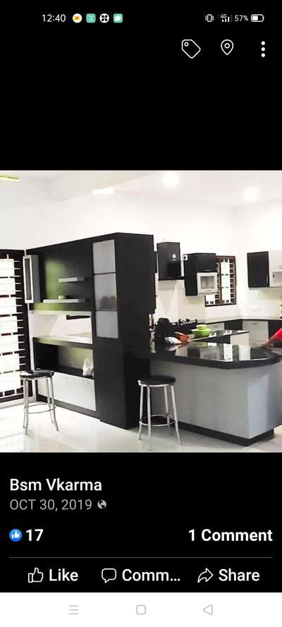 open kitchen at navayikulam