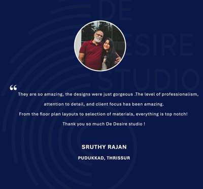 ✨ Another Happy Client! ✨

At De Desire Studio, creating dream spaces isn’t just our job—it’s our passion! 🏡💖 Hear what our delighted client has to say about their journey with us

💡 Thinking of redesigning your home? Let us craft a space that reflects your style and comfort. Get in touch today!

#ClientLove #DeDesireStudio #InteriorDesign #HappyClients #DreamSpaces #KoloApp