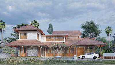 #New Design

#CLIENT : SubaSh & NaYana

#AREA : 3108 sq fT

#LOCATION : Attapallam, PaLakkad

#DESIGNED FOR : Hera consTrucTion, cOibatOre