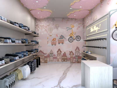 kids clothing shop interior 
simple interior design 



4lakh budget