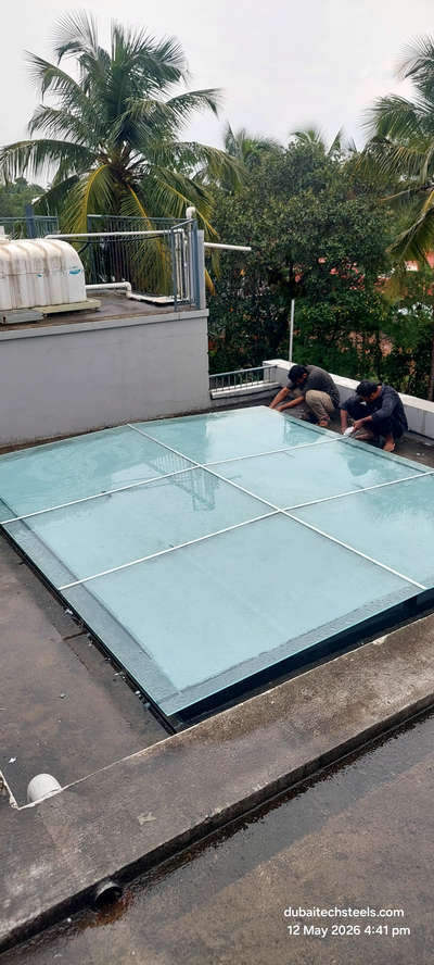#Glass pergolla