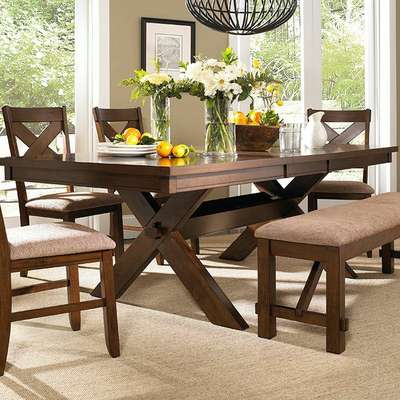 *Dinning room furniture *
Dinning Table+4 upholstered chairs+1 upholstered bench