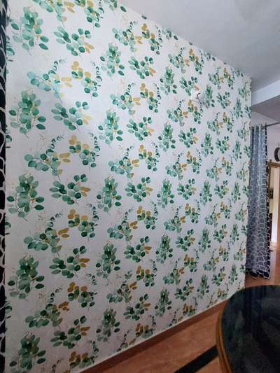 WALLPAPER,  BLINDS AND CURTAINS