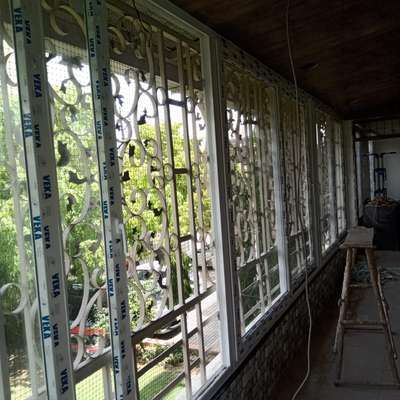 UPVC window work done in raja park dr. sudama