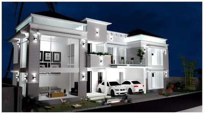 Residence at Nettor,Ernakulam 
Area -4000sq.ft