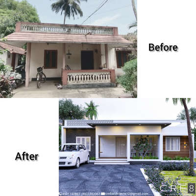 Upcoming project: Renovation of Residence for Mr. Prashanth & Family, Haripad
Total Built-up area : 1500sqft
Extents : 20 cents
 #Architect  #HouseRenovation #renovations #ContemporaryHouse #ContemporaryDesigns #architecturalvisualization #keralahomedesigns