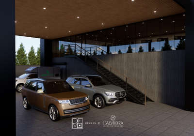 Green offset office renders