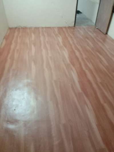 vinly flooring work by Chetan interior