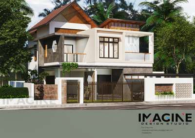 Mixed roof minimal tropical modern house 🏡


Client Mr. Prasanth
Location :Alapuzha


Imagine_studios.in 
 #HouseDesigns #ContemporaryHouse #minimal #KeralaStyleHouse #modernarchitect #exterior3D #10centPlot