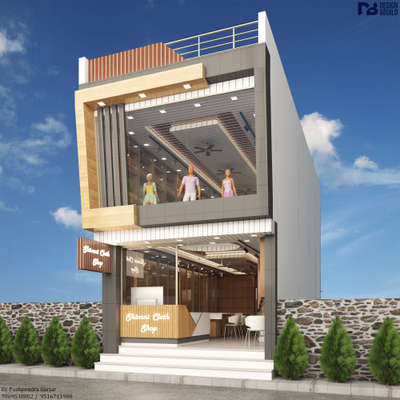 Contact us for exterior design at affordable prices.
Modern look elevation
commercial building 
Location- Sananwad
#exteriordesigns #ElevationDesign #HouseConstruction #HouseDesigns #comercial #moderndesign #architecturedesigns #CivilEngineer #InteriorDesigner #consultant #Indore #freelancer