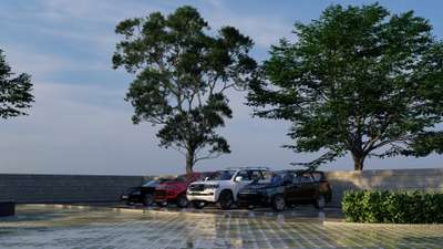 #exteriordesigns  #LandscapeIdeas  #LandscapeGarden  #Kasargod  #Kannur  #render3d3d  #resort #carparking