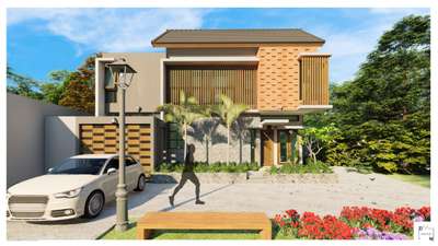 Residence in North Paravoor, Ernakulam.