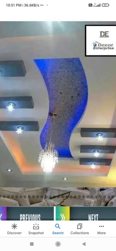 arshad p. o. p  fur ceiling design phone number 9717968516