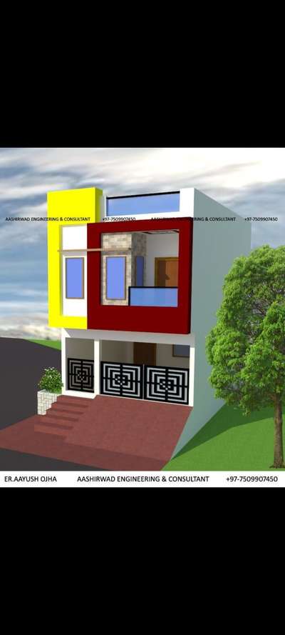 #3D_ELEVATION #3delevation🏠 #3Darchitecture #CivilEngineer