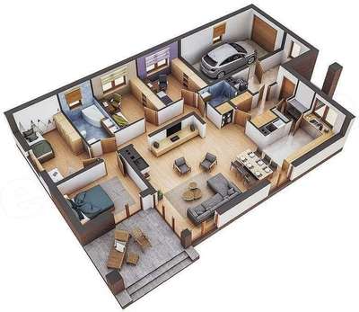Raza interior and construction company house plan