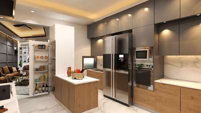 *3D Render Kitchen*
Kitchen 3D Render View in 3DMax+Vray