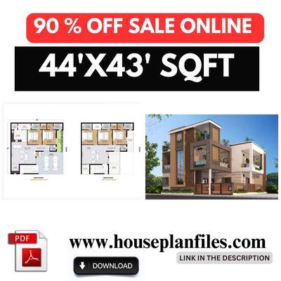 🏠 Discover Your Dream Home! 
Looking for the perfect North-facing house plan? Your search ends here! We have a meticulously designed 44x43 sqft ready-to-build house plan that could be your ideal home. Whether you're planning to build your first home or looking for a smart investment, this plan offers everything you need for comfortable living.

🔑 Key Features:
✅ North-facing orientation for optimal sunlight and energy efficiency
✅ Thoughtfully designed layout for maximum space utilization
✅ Ready-to-build with detailed floor plans and elevations
✅ Ideal for families or individuals looking for a modern living space

📐 Customization Options Available:
We understand that every dream home is unique. Our team is ready to customize this plan to suit your specific needs and preferences. Whether it's adding an extra bedroom, adjusting room sizes, or incorporating special features, we're here to make your vision a reality.

#50LakhHouse #ElevationHome #readymadehouseplan  #44x43 #contemporory