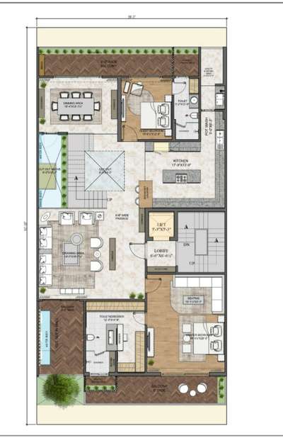 Floor plan for residence project. 
#FloorPlans #ElevationDesign #2DPlans #renderingservices  #Residencedesign #residenceproject #planning #architecturedesigns #HouseDesigns #25x50floorplan
