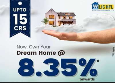 LICHFL Home loan @8.35%*