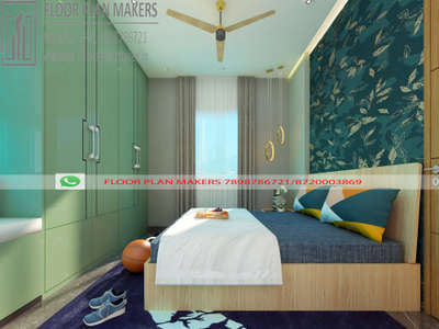 Small Bed room design by floor plan makers 
 #ElevationDesign 
#facadedesign 
 #structuralengineering 
 #CivilEngineer 
 #Architect
#Interior  #InteriorDesigner