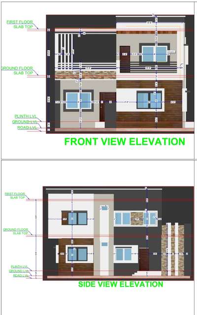 If you also want this type of  your  dream house then you can contact me.
 #3DPlans  #2DPlans #Structural_Drawing  #architecturedesigns #exterior_Work