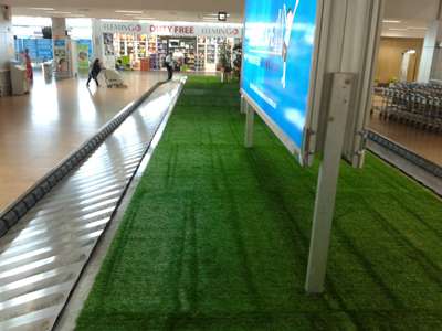 #my work trivandrum airport.artificial grass