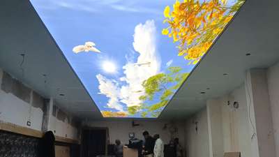 strechcieling ap bhi apni chat ko bnayye luxury gwrappix industries ke sath
 #strechceiling  #InteriorDesigner  #LUXURY_INTERIOR  #cielingdesign