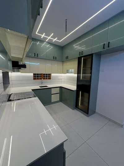 WPC kitchen  #ModularKitchen  #KitchenIdeas  #interiordesigning