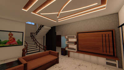 Interior View of Two Storey Villa @ Chaliyam