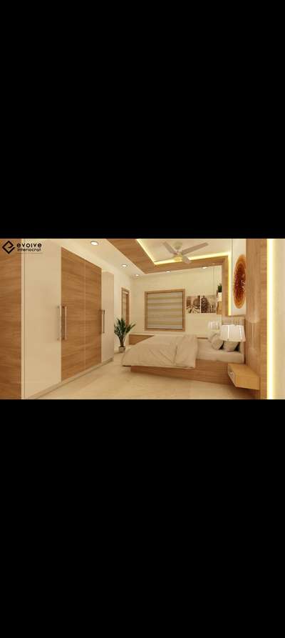 This is a contemporary bedroom design by Evolve Interiocrat, exuding a warm and welcoming ambiance through extensive use of wood tones and soft lighting 🪄🤍

The room features unique hexagonal wall shelves with decorative elements, a stylish ceiling fan, and a distinctive wall art piece above the bed, all contributing to the overall elegance and comfort of the space 💗


#luxuryliving
#interiordesignexcellence
#timelesselegance
#innovativedesign
#dreamhome
#interiorinspiration
#homedecor
#craftsmanship
#designgoals
#interiordecor
#homedesign
#creatingbeautifulspaces
#styleandsubstance
#highendliving
#masterpiece
#creativespaces
#modernluxury
#elegantinteriors